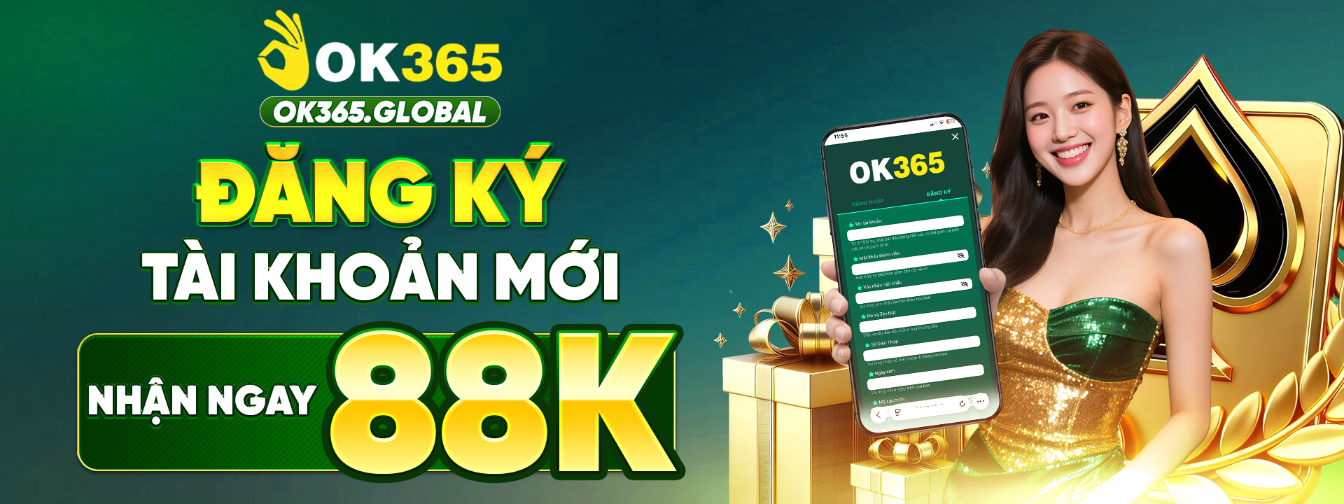 Đăng ký, tải app về điện thoại nhận ngay 88k
