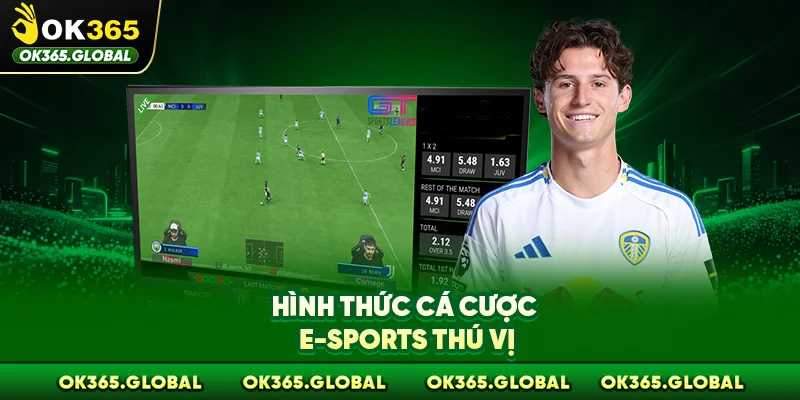 Hình thức cá cược E-sports thú vị