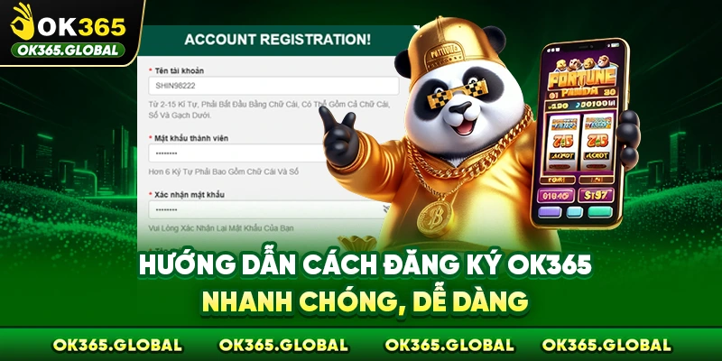 Hướng dẫn cách đăng ký OK365 nhanh chóng, dễ dàng