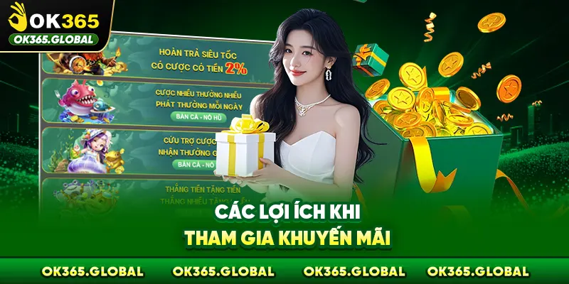 Các lợi ích khi tham gia khuyến mãi Các lợi ích khi tham gia khuyến mãi